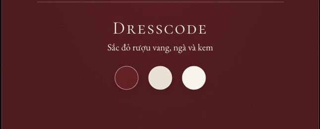Dress code — Khách thấy ở đây. Ảnh chụp giao diện tiếng Việt.